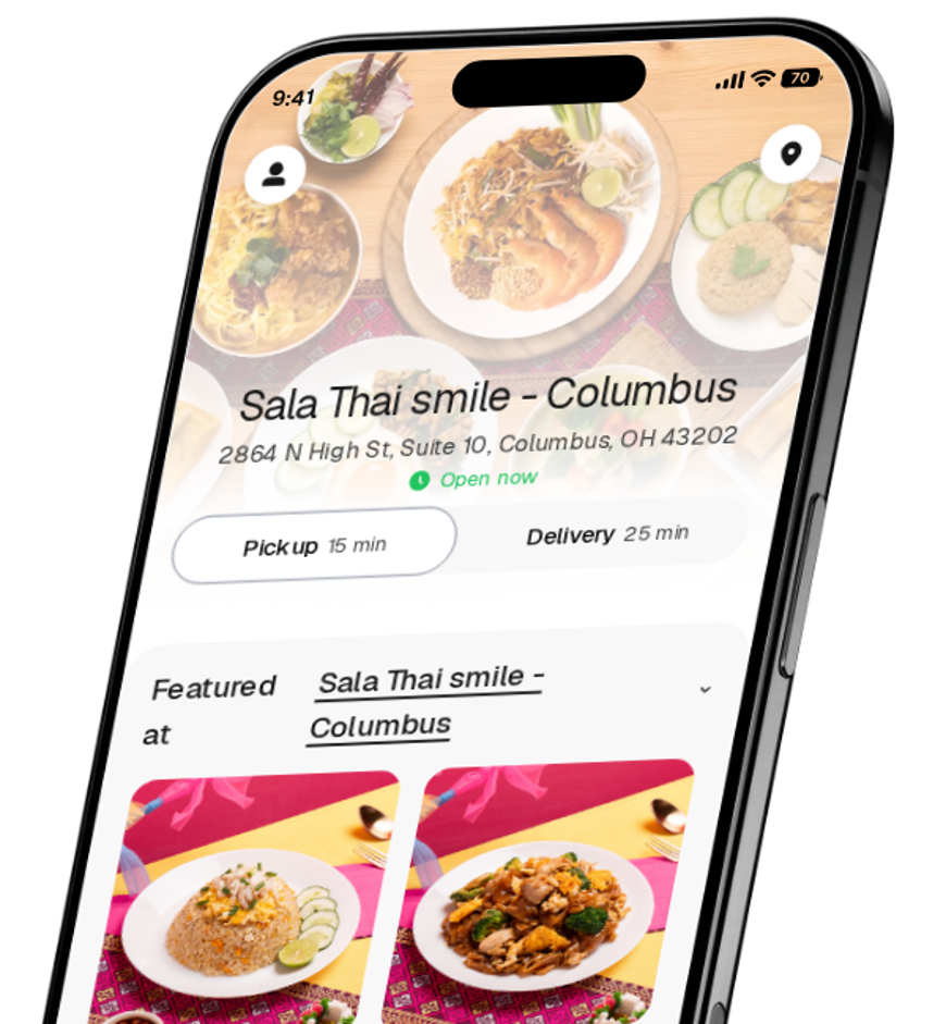 Sala Thai smile - Columbus app preview