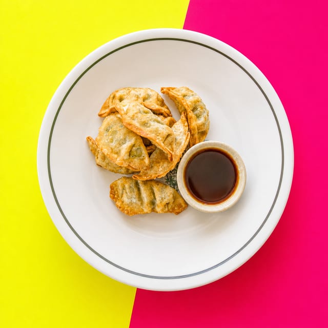 Veggie Dumplings.