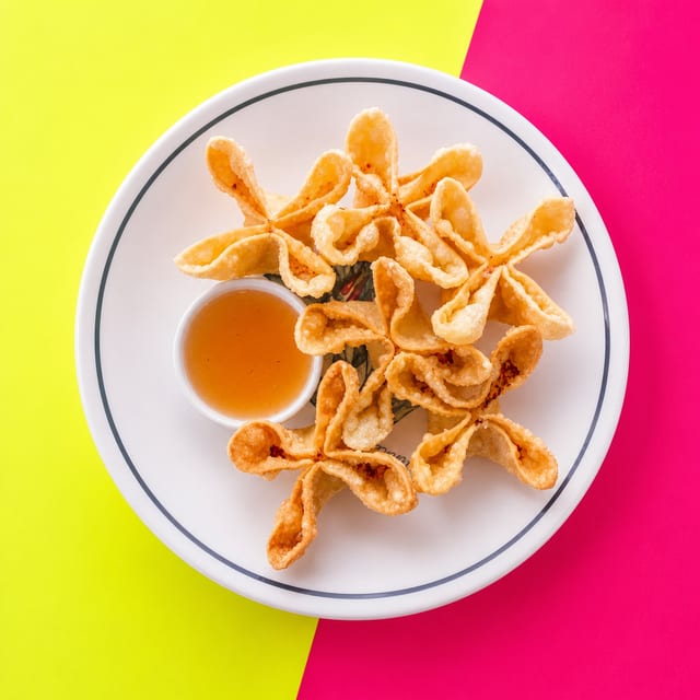 Crab Rangoon.