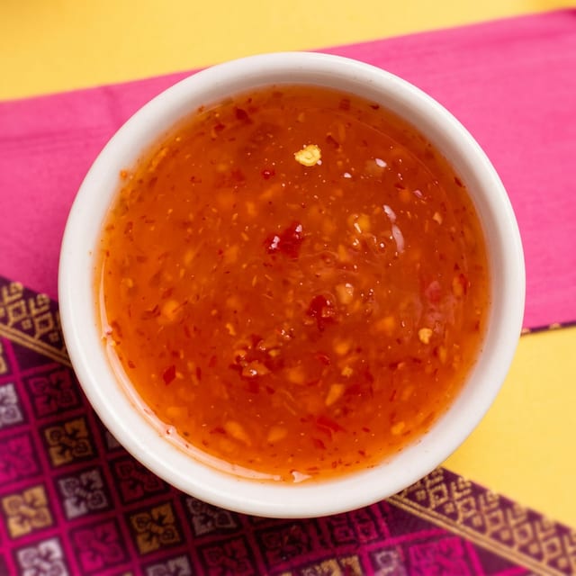 Sweet Chilli Sauce.