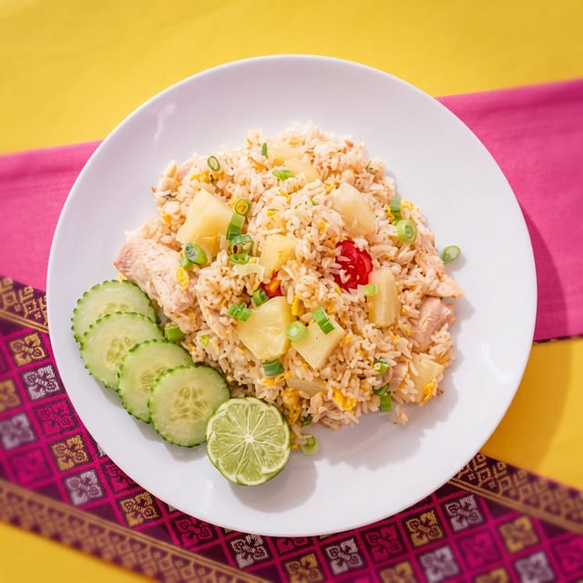 Pineapple Fried Rice.