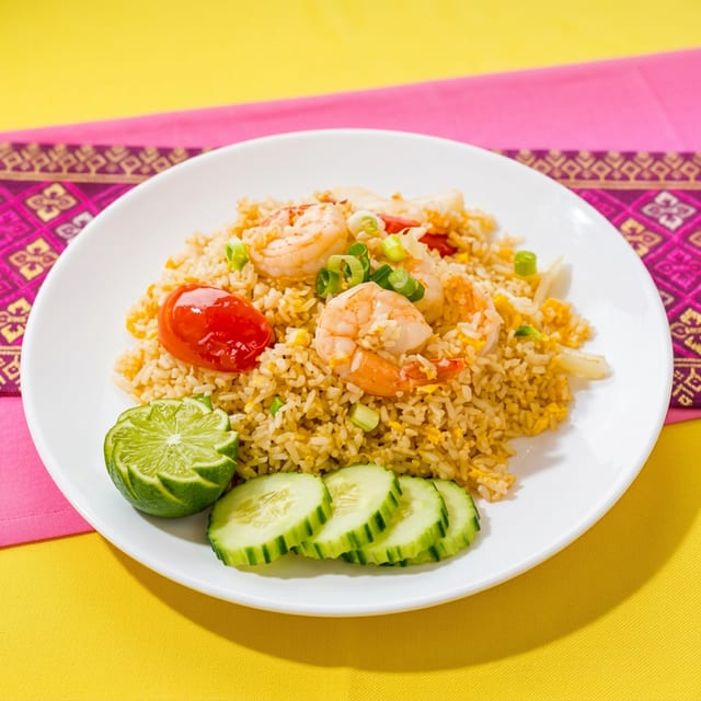Fried Rice with egg.