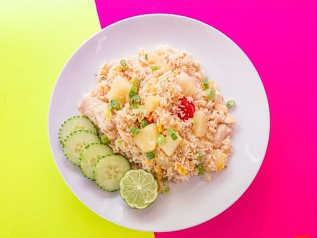 Pineapple Fried Rice.