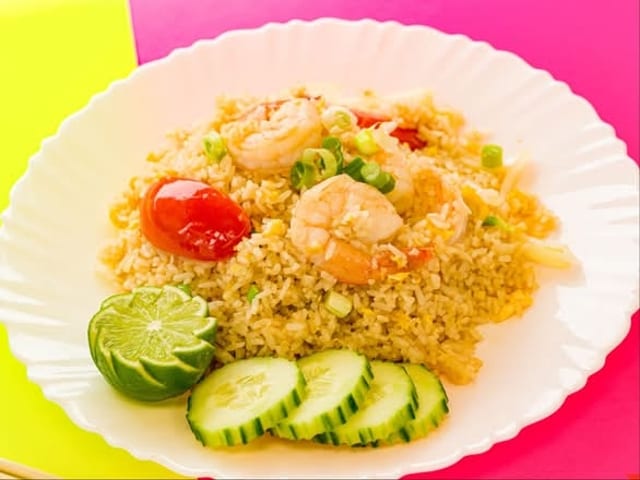 Fried Rice with egg.